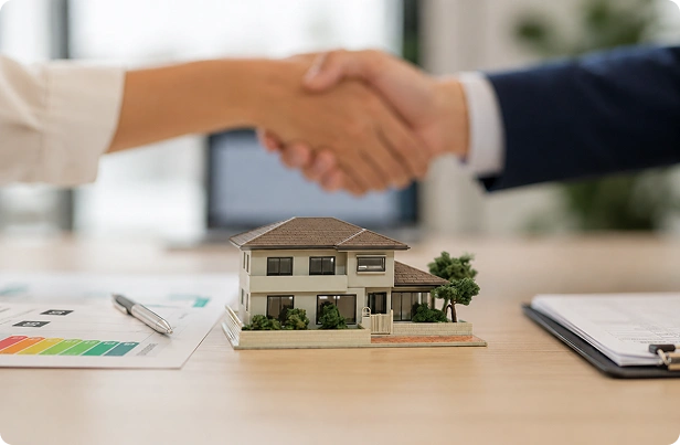 Acuerdo entre inmobiliaria y técnico energético para tramitar certificados energéticos con descuento